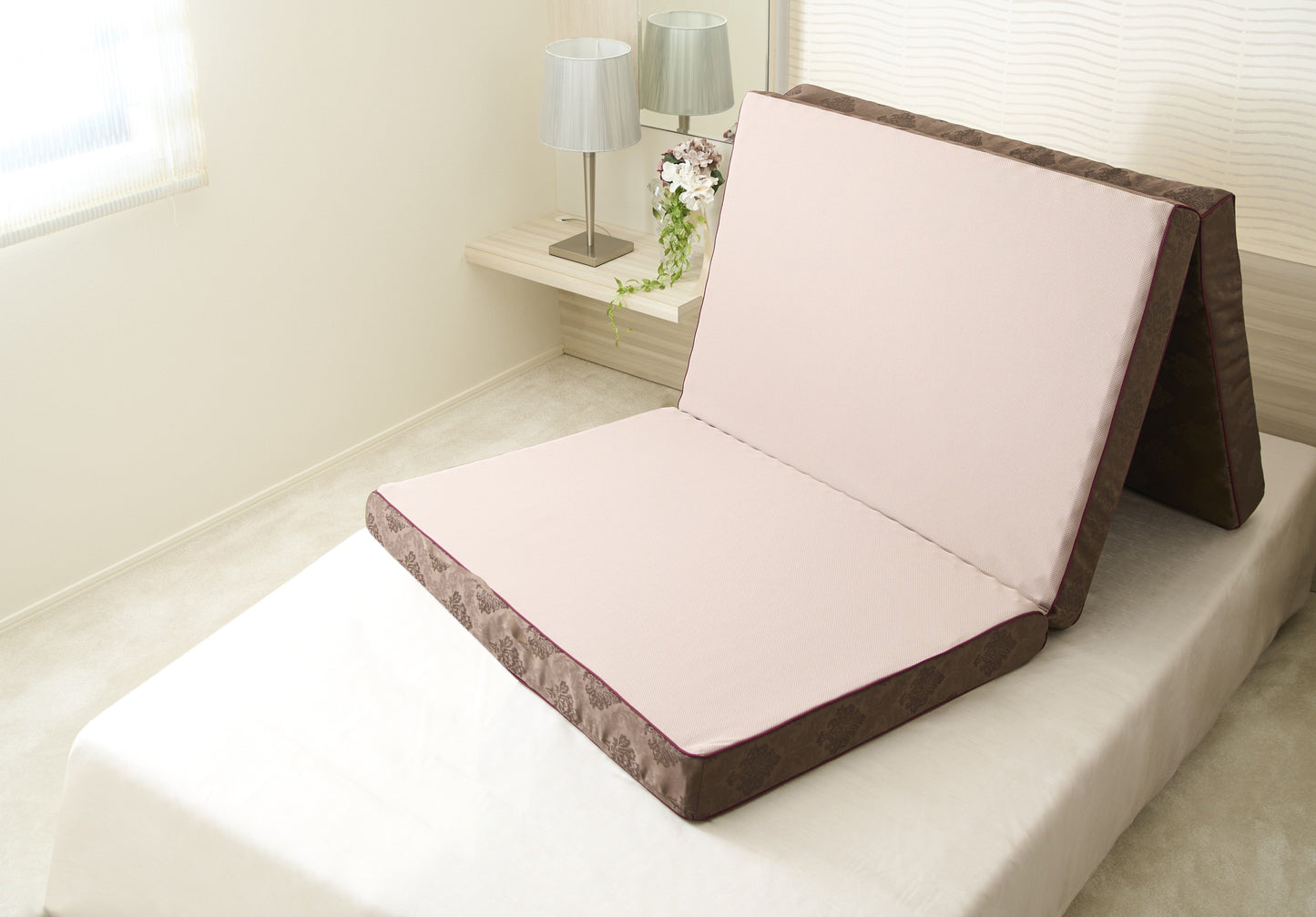 SPよかマットレス ダブル 三つ折りタイプ